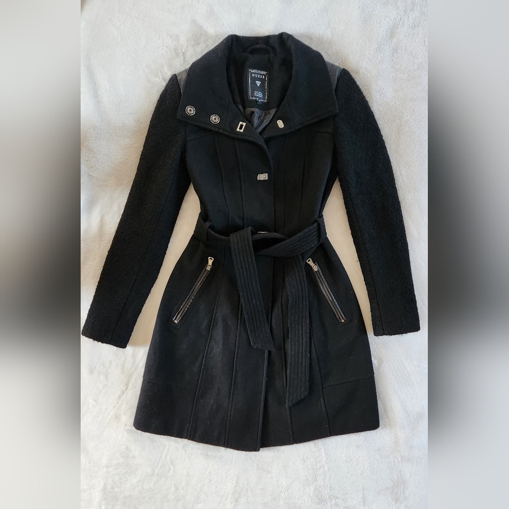 Guess Belted Trench Coat